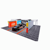 7*8 Modular Tailored Pit Garage Walling for Drag Strip