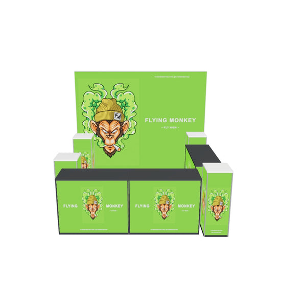 20×20 Modular LED Trade Show Booth Exhibit Displays Design for CHAMPS Las Vegas