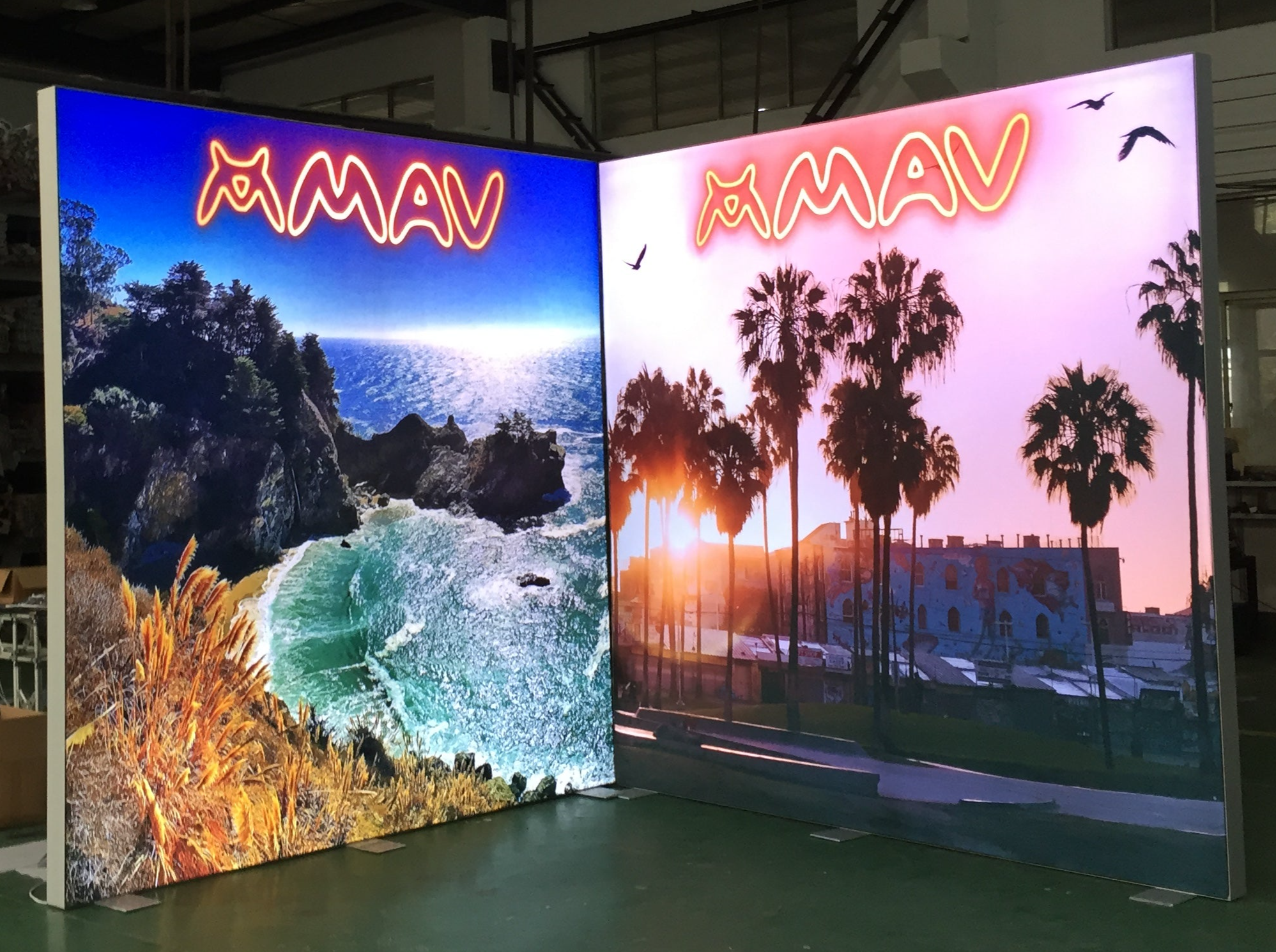 Modular Trade Show Exhibition Frameless Lite Banner Trade Show Booth Display 10x10 L Type Exhibition Booth Design