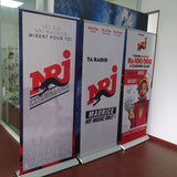 10x10 Custom Canopy Tent With A Foldable Receiption Counter For Outdoor Event Use