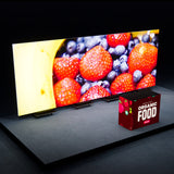 Early Bird LED Video Wall with SEG Backlit Counter 10×20' Trade Show Booth Kit