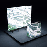 Foldable And Connectable LED Video Wall Trade Show Booth