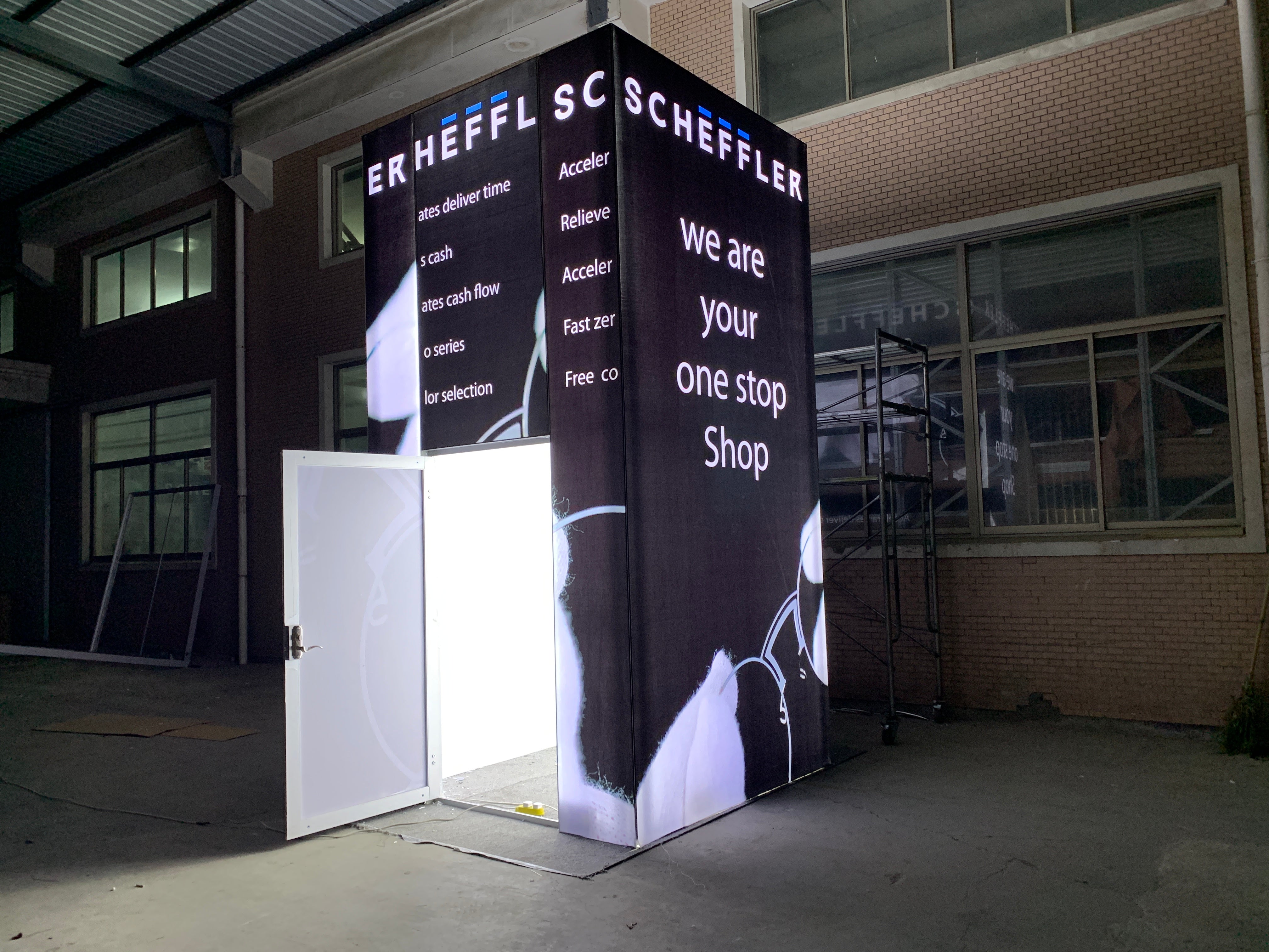 Show Booth with Storage | Formulate Show Booth | Trend Show Booth |trade show booth storage