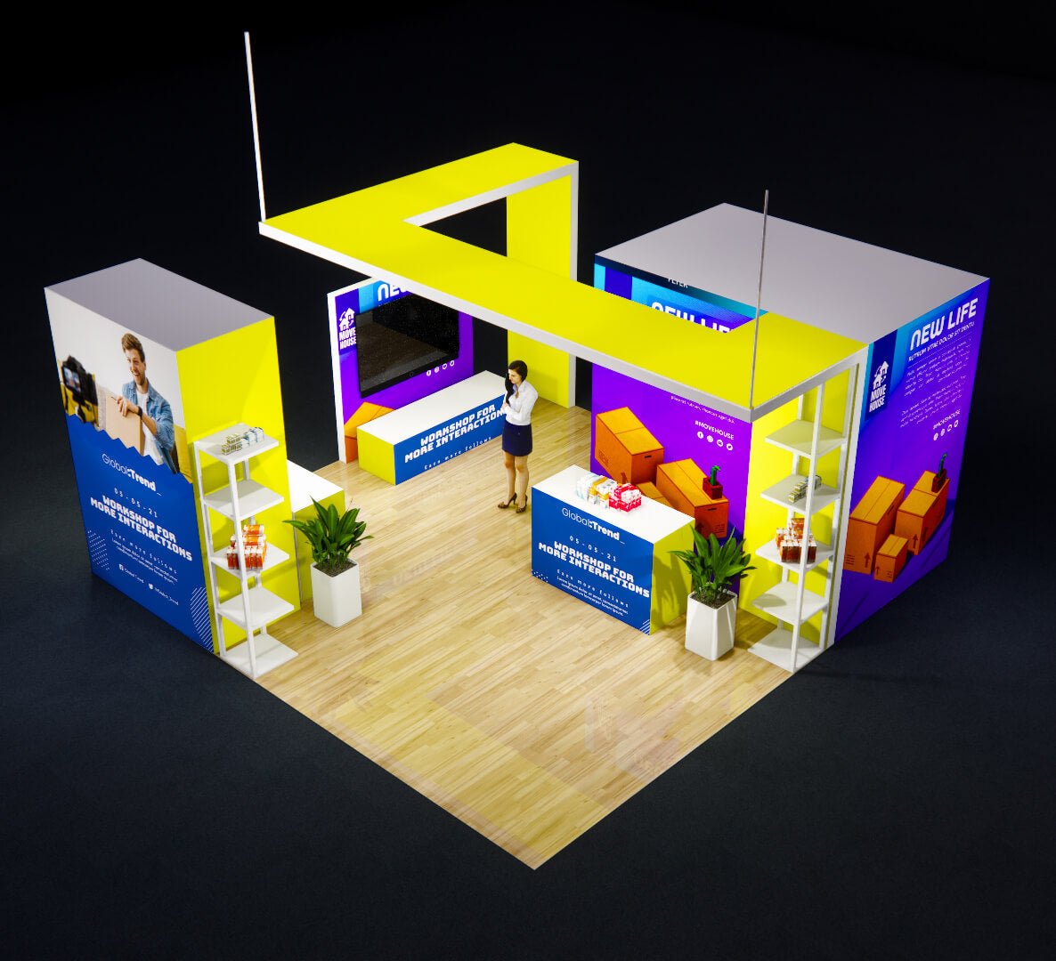 Trade Show Exhibit Booth Displays