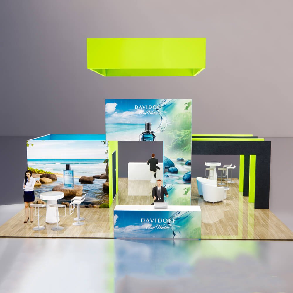 30 X 30 Trade Show Booth Displays