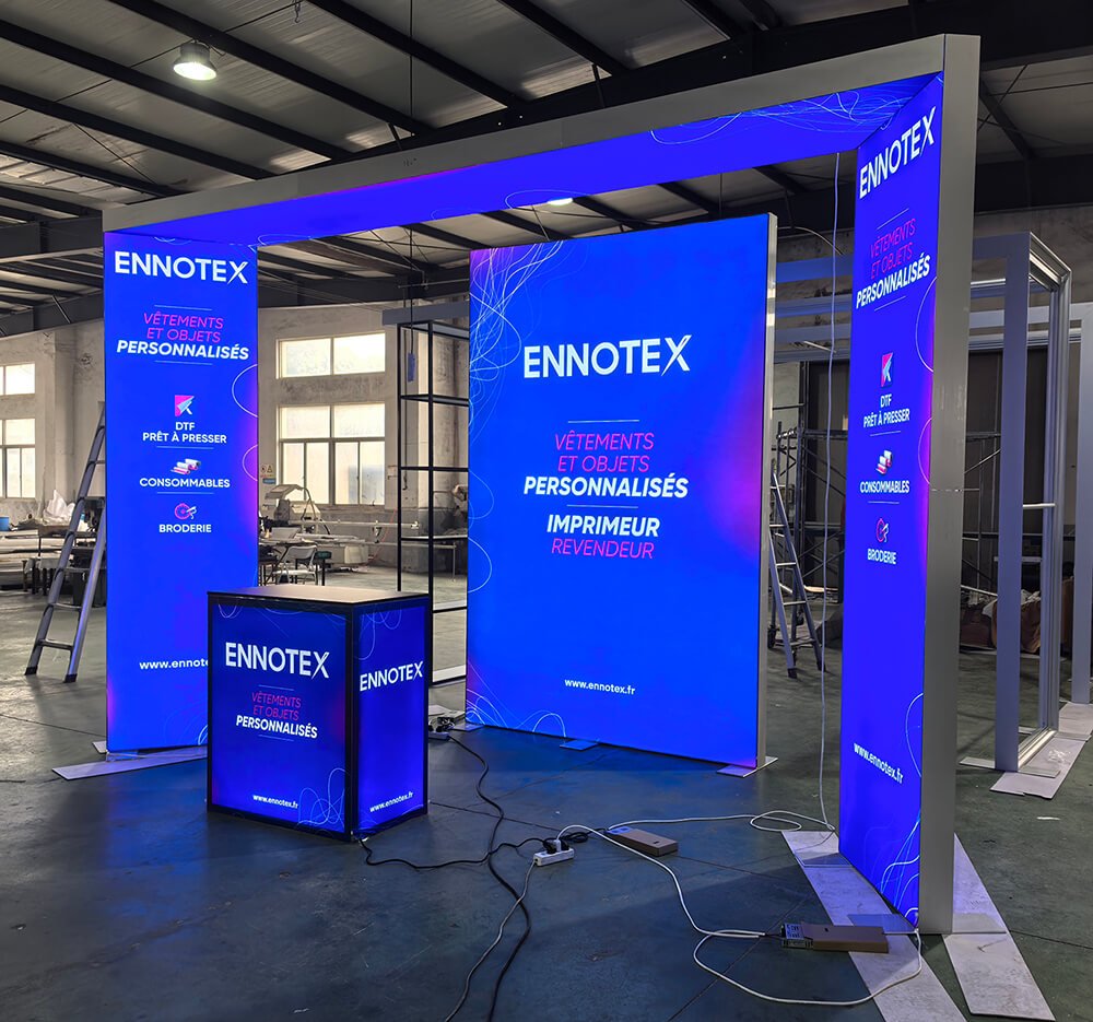 Display/show Custom 20 x 20ft Trade Show Displays Booth Design