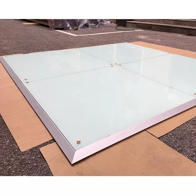 Car Show Shop Use Glass Exhibition Flooring 3m*6m